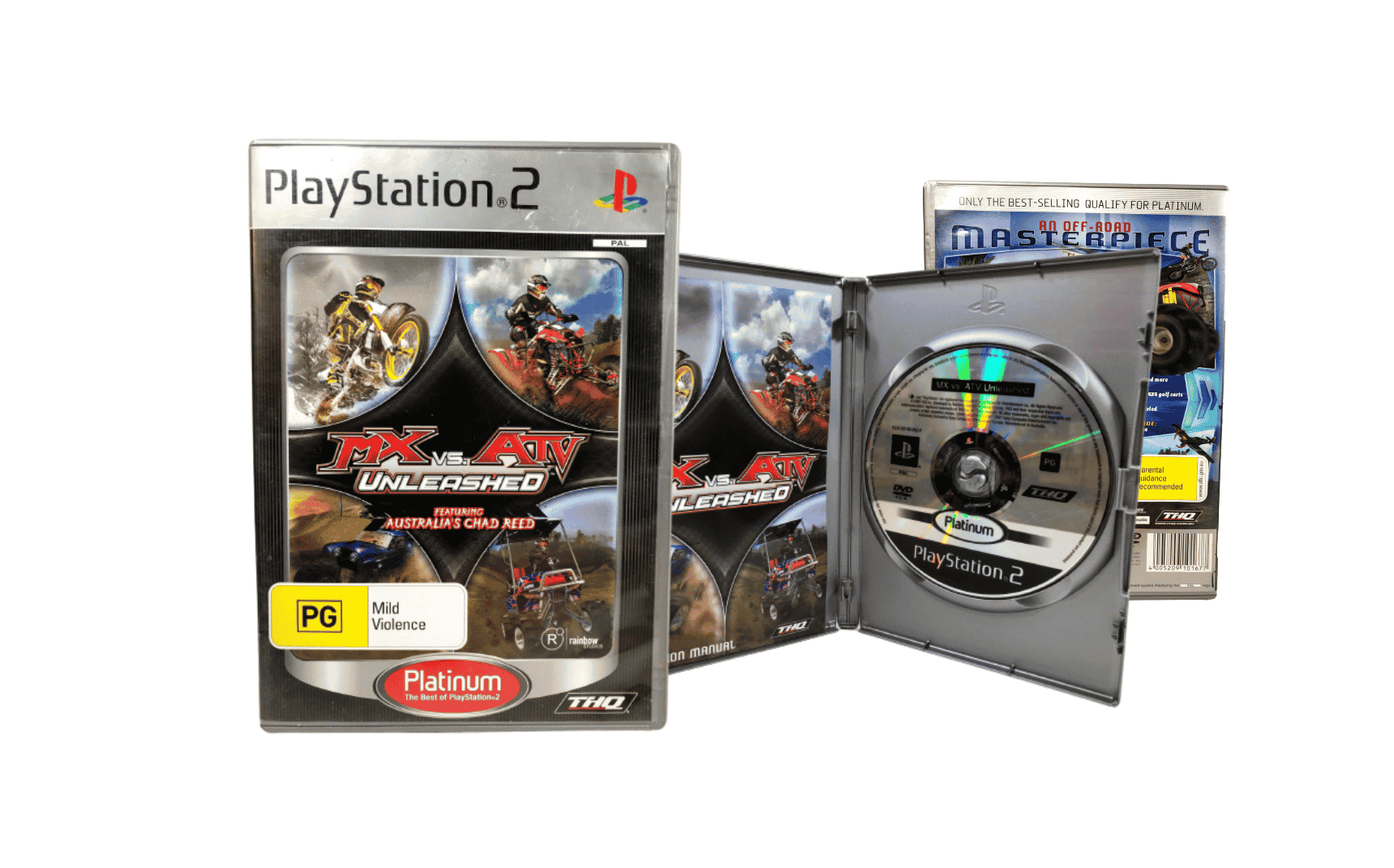 MX vs ATV UNLEASHED (PS2 ) *COMPLETE* - Image 2