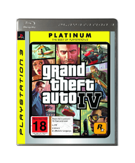 Grand Theft Auto IV (Grand Theft Auto 4) PS3 (ORIGINAL PRINT DISC) - Image 2
