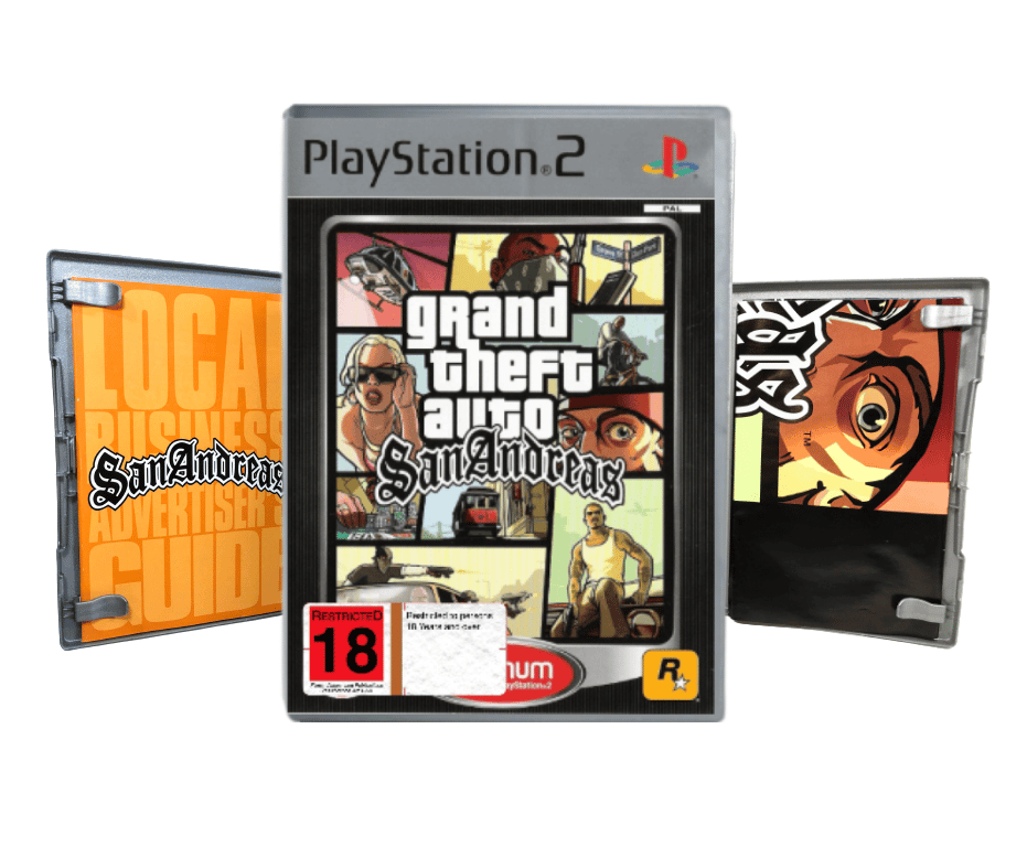 Jeux Vidéo Grand Theft Auto San Andreas (Platinum) PlayStation 2 (PS2) D'occasion - Foto 4