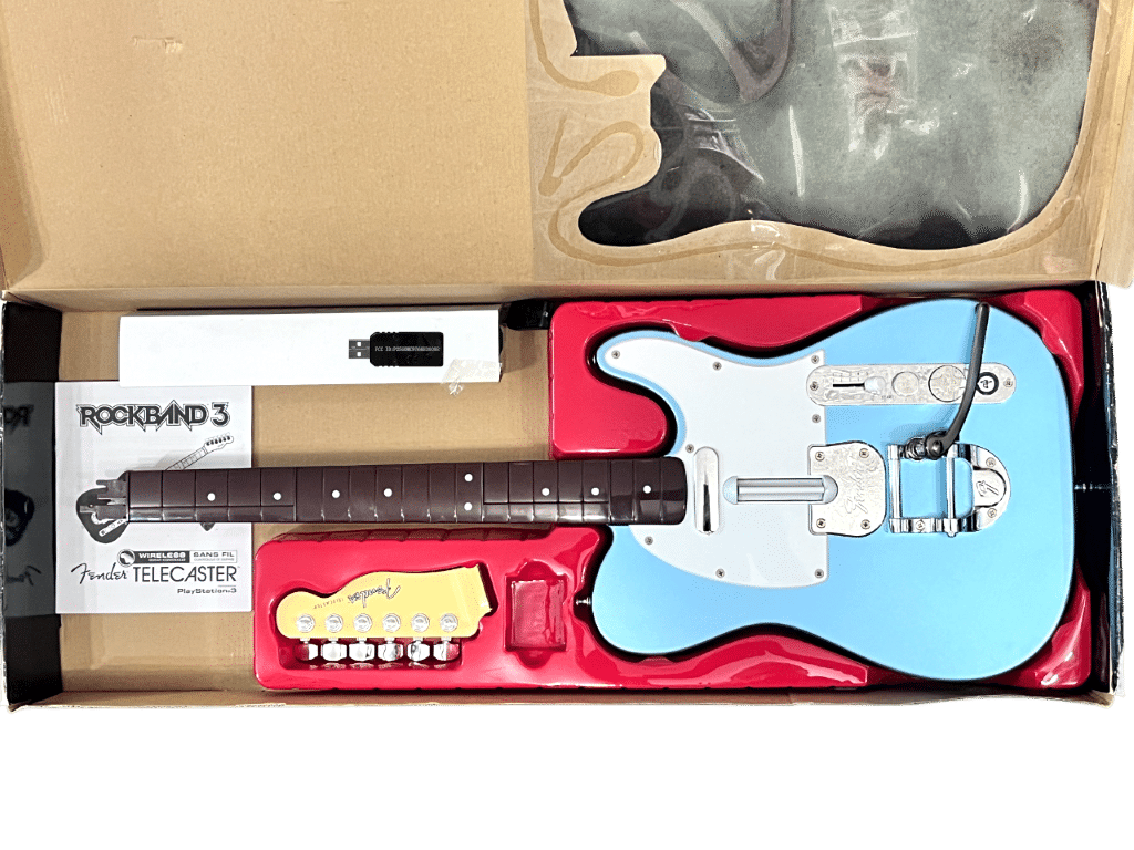ROCK BAND 3 Fender Telecaster Metallic Blue