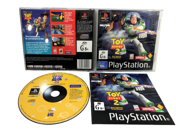 TOY STORY 2: Buzz Lightyear to the Rescue! (PS1) *MINT COMPLETE