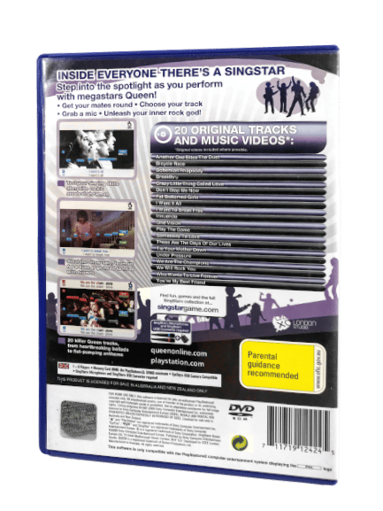 SingStar QUEEN (PS2) *EXCELLENT & COMPLETE* - Image 10