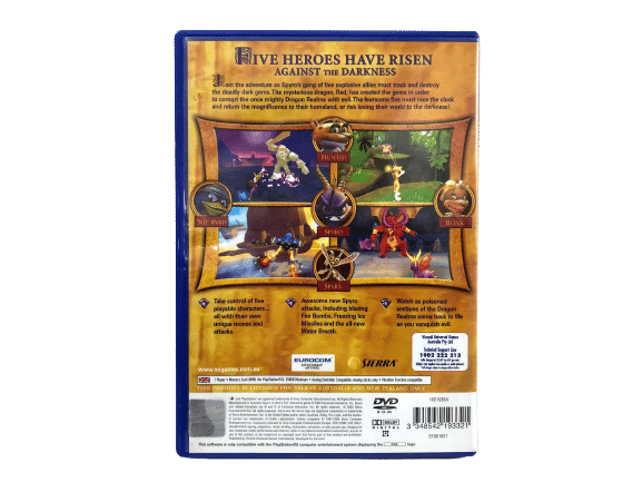 SPYRO A Hero's Tail (PS2 - Original Print) *EXCELLENT + COMPLETE* - Image 6
