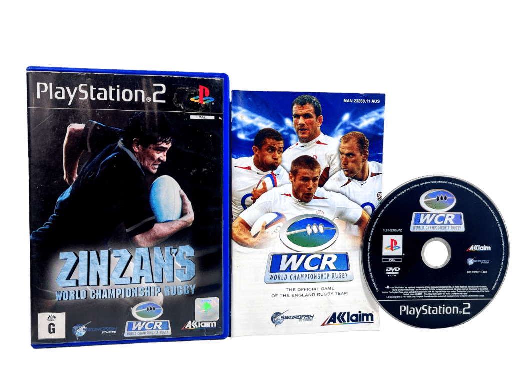 ZINZAN BROOK'S World Championship Rugby PS2