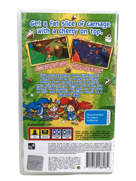 Fat Princess: Fistful of Cake (PSP) *RARE* - Image 2