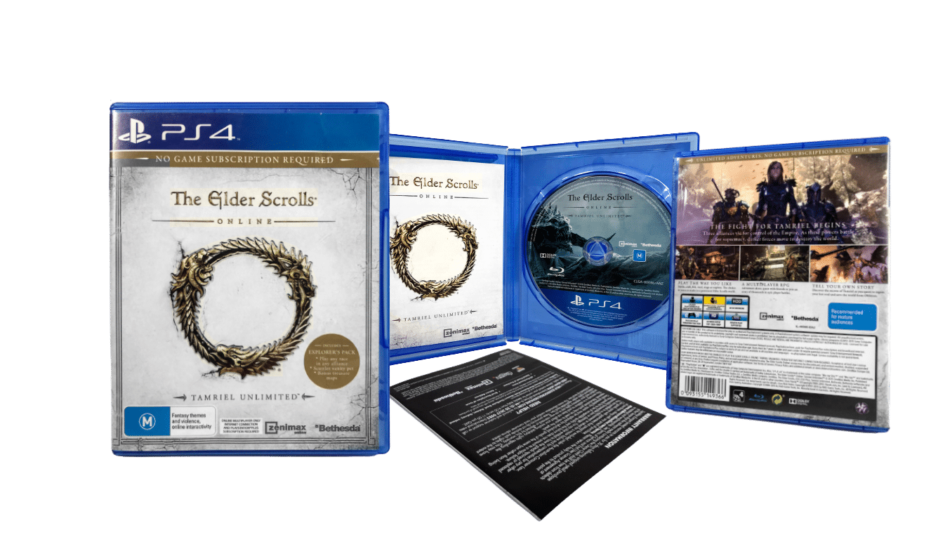 The Elder Scrolls Online: Tamriel Unlimited (PS4) *MINT COMPLETE