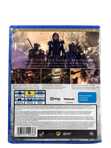 The Elder Scrolls Online: Tamriel Unlimited STEEL TIN Ed. (PS4) - Image 10