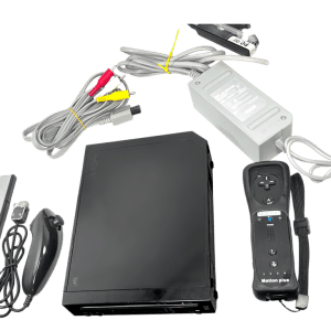 Nintendo Wii Black Console Bundle