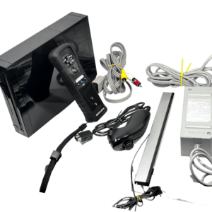 Nintendo Wii Black Console Bundle