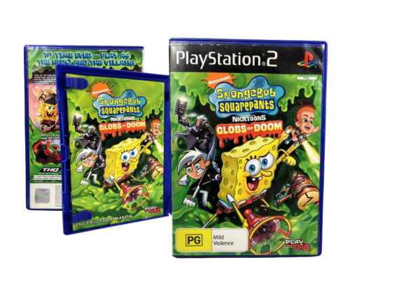 SpongeBob SquarePants featuring NickToons: GLOBS OF DOOM (PS2) *COMPLETE* - Image 5