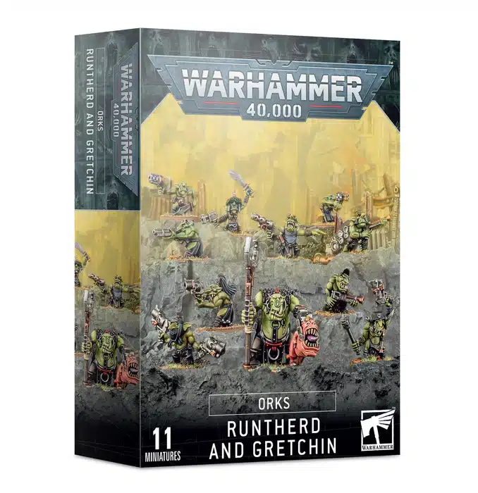 WARHAMMER 50-16 Orks: Runtherd And Gretchin *IN STOCK NOW*