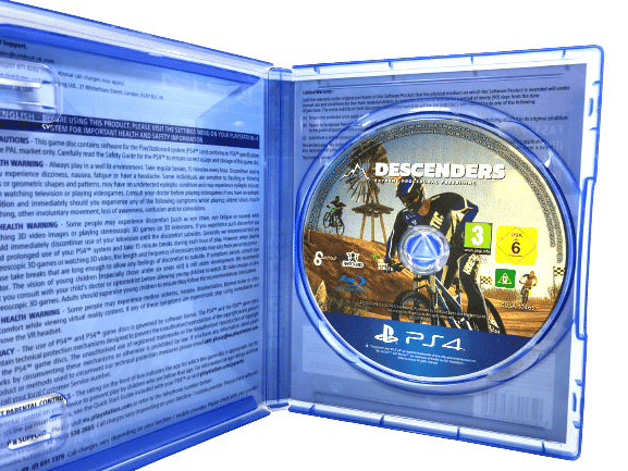 DESCENDERS for SONY PlayStation 4 / PS4