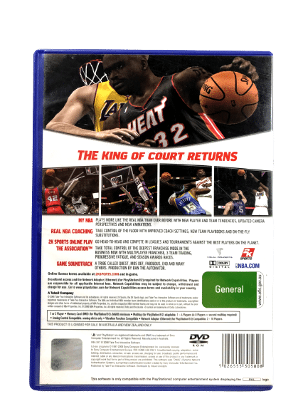 NBA 2K7 (PS2) *MINT COMPLETE* - Image 5