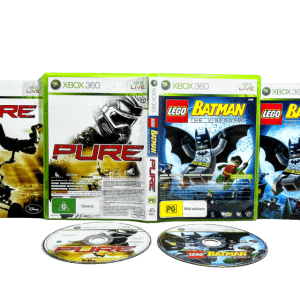 Lego Batman + Pure Quad Bike Racing (TWO GAME BOX SET) XBox 360