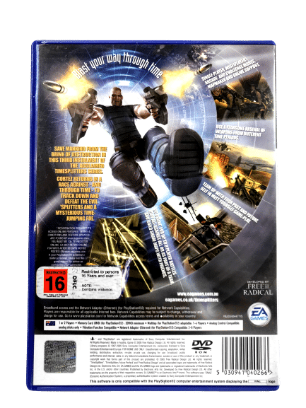 Time Splitters: Future Perfect (TimeSplitters) *MINT COMPLETE* - Image 5