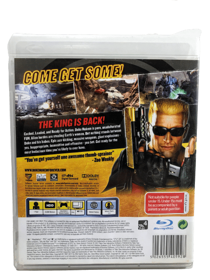 Duke Nukem Forever (PS3) *EXCELLENT* - Image 5