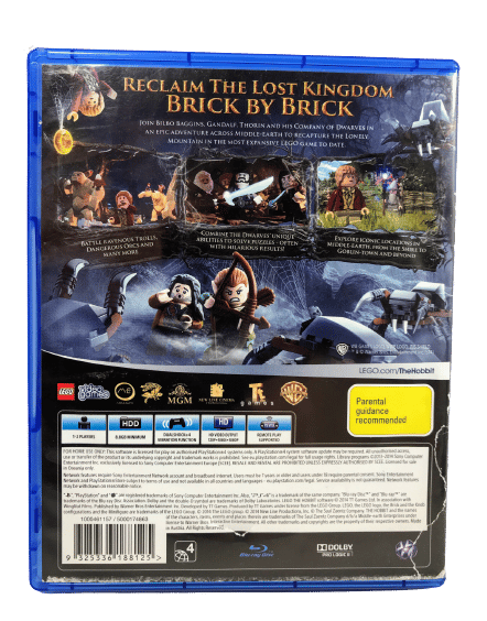 Lego The Hobbit (PS4) *MINT COMPLETE* Appleby Games