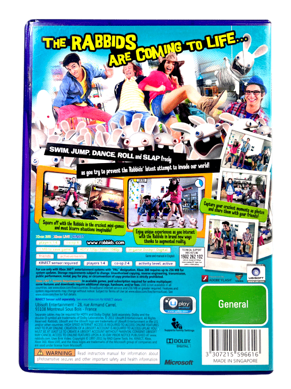 Rabbids: Alive & Kicking (XBox 360)