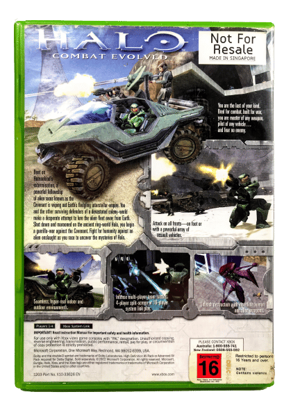 HALO Combat Evolved (Original Print) *MINT COLLECTOR'S* - Image 4