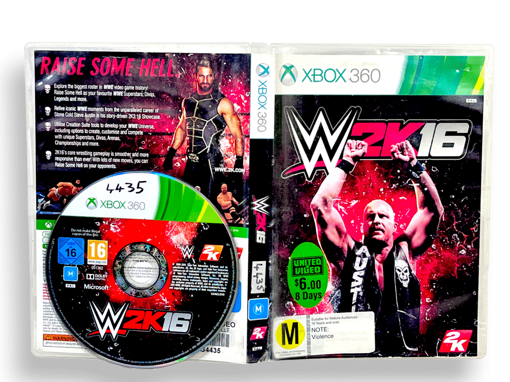 Jeu Xbox 360 WW2K16 Complet - Version PAL, Boîte, Notice, CD Rayé Mais Fonctionne