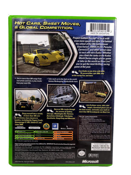 Project Gotham Racing 2 (Xbox) *EXCELLENT & COMPLETE* - Image 4