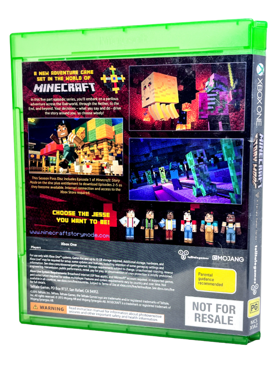 Minecraft Story Mode XBox One