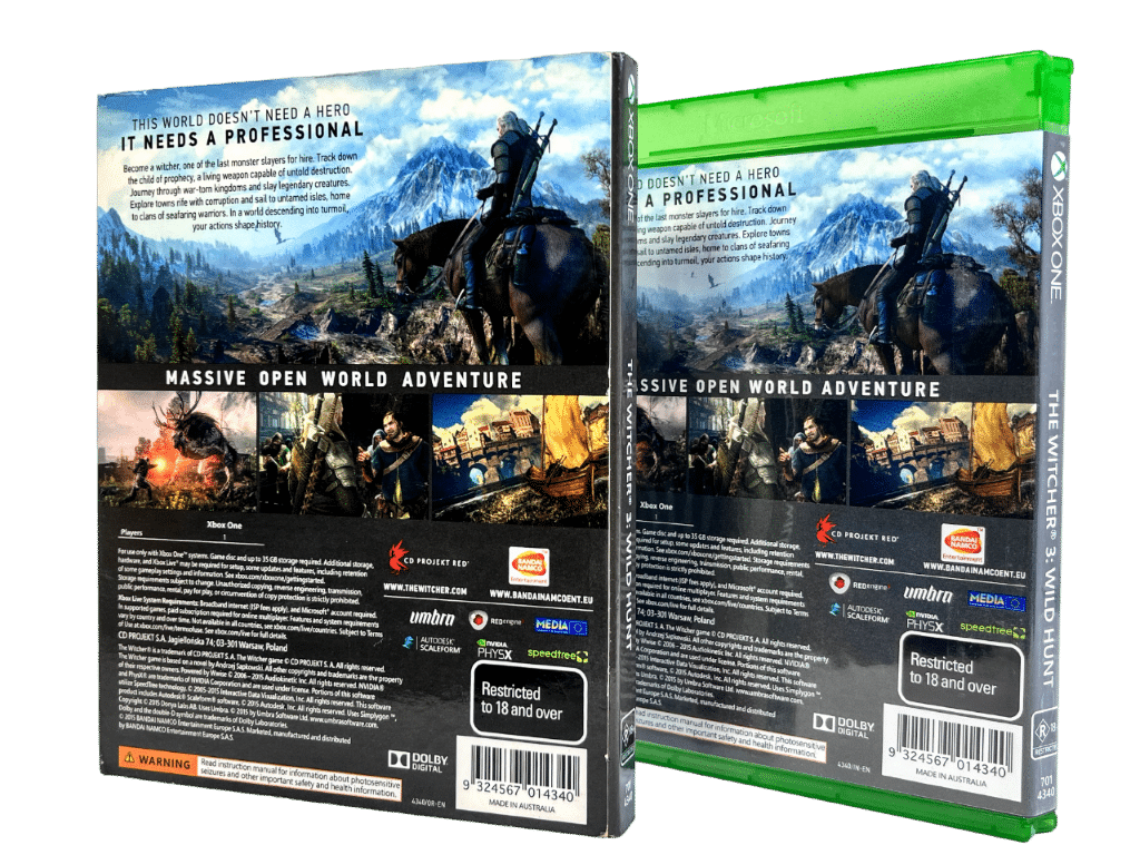 The Witcher 3: Wild Hunt (XBox One) *BOXED SOUNDTRACK EDITION*