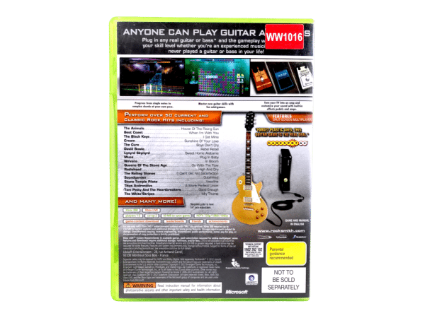 Rocksmith (Xbox 360) *MINT COMPLETE* - Image 3