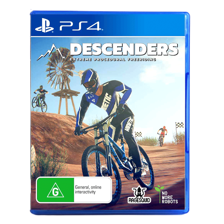 DESCENDERS: Extreme Downhill Freeriding (PS4) *MINT COMPLETE