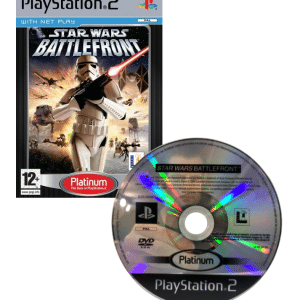 STAR WARS BATTLEFRONT PS2 PLATINUM GAME