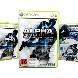 Alpha Protocol Espionage RPG Xbox 360 Game