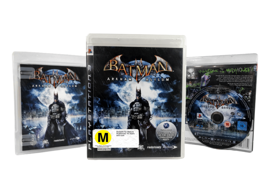 Batman: Arkham Asylum (Original Print) PS3 *COMPLETE*