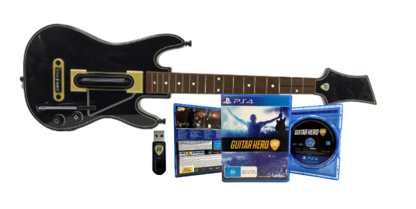 Guitar Hero Live PS4 (COMPLETE BUNDLE) GUITAR + DONGLE + GAME! - Image 4