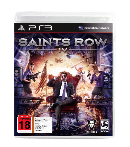 Saints Row IV (Saints Row 4) PS3 *MINT COMPLETE* Appleby Games