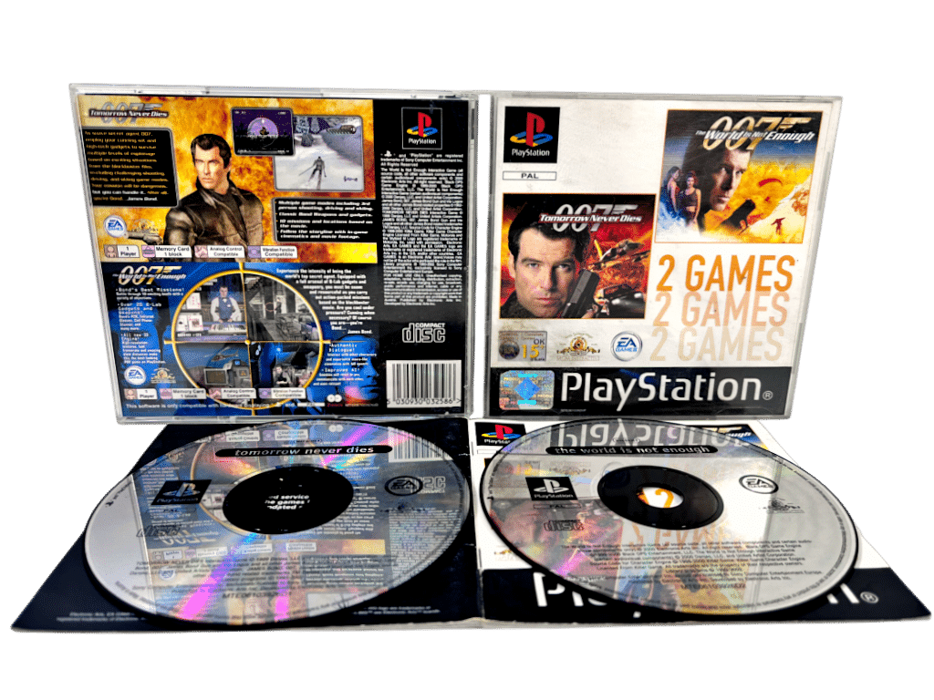 007 Tomorrow Never Dies & The World Is Not Enough (PS1) - Image 2