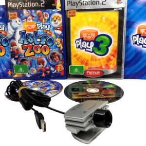 Eyetoy camera and games PS2