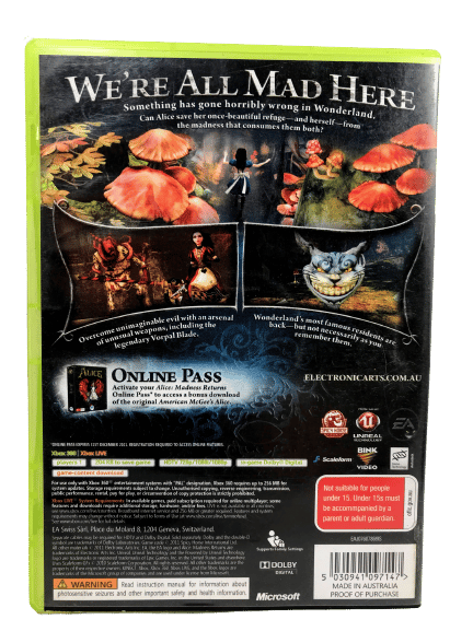 ALICE: Madness Returns (XBox 360) *EXCELLENT* - Image 5