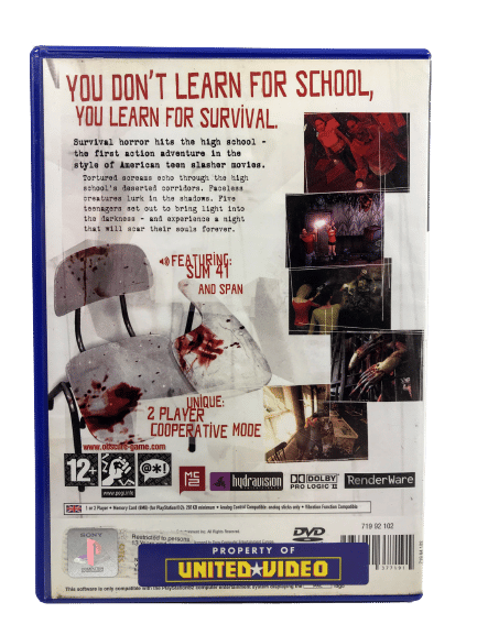 OBSCURE (PS2) *RARE* - Image 3