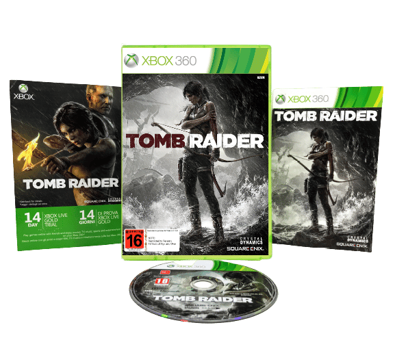 TOMB RAIDER XBox 360 game