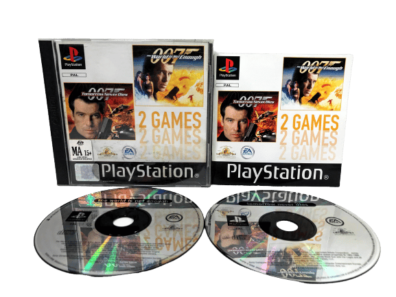 007 Tomorrow Never Dies & The World Is Not Enough (PS1) - Image 3