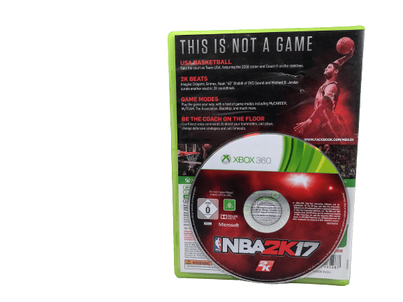 NBA 2K17 (XBox 360) *MINT COMPLETE* Appleby Games
