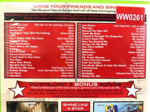 SING! Lips Number 1 Hits (COMPLETE SET) *MICROPHONE + GAME* - Image 6