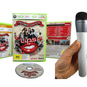 Lips Number 1 hits XBox 360 game microphone bundle