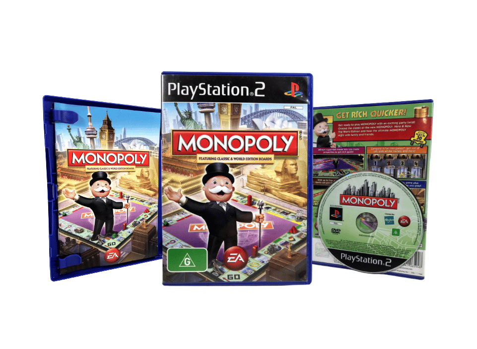 MONOPOLY PS2 game