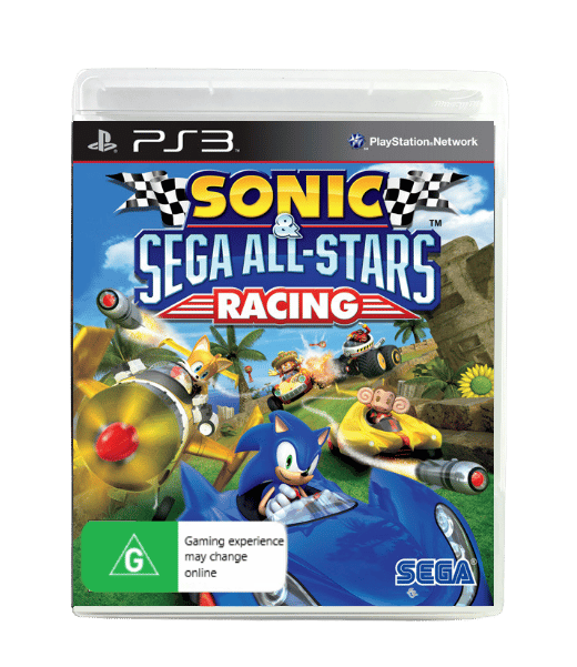 Sonic & Sega All-Stars Racing PlayStation 3 game Sonic PS3 game