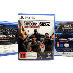 Tom Clancy's Rainbow Six Siege Deluxe Edition (PS5) *MINT COMPLETE*