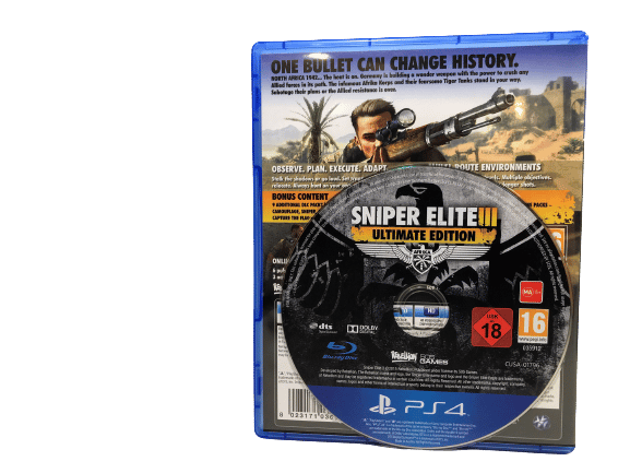 Sniper Elite 3 (PS4) *GENUINE ORIGINAL PRINT DISC* - Image 5