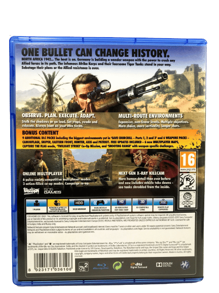 Sniper Elite 3 (PS4) *GENUINE ORIGINAL PRINT DISC* - Image 4