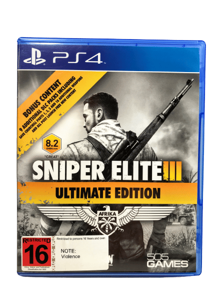 Sniper Elite 3 (PS4) *GENUINE ORIGINAL PRINT DISC* - Image 2