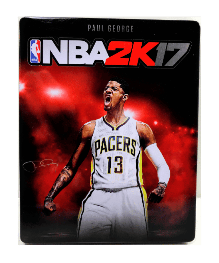 NBA 2K17 LEGENDS BOXED STEEL COLLECTOR'S EDITION *AS NEW